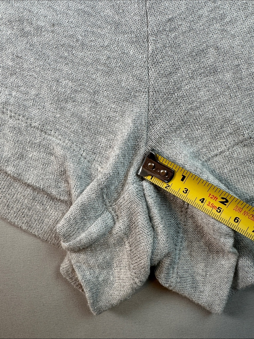 Stars Above Cozy Shorts Light Gray Knit Drawstring Lounge Pockets Size XS - Picture 5 of 6